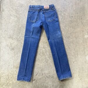 Vintage Levis 505 xx jeans dark wash 32x36 made in USA straight 80s